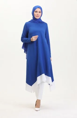 تونيك مزخرف 5029-02 ساكس 5029-02