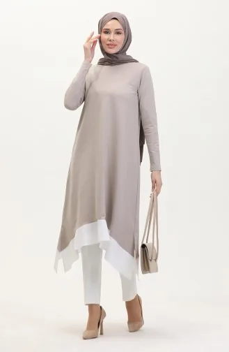 تونيك مزخرف 5029-03 حجري 5029-03