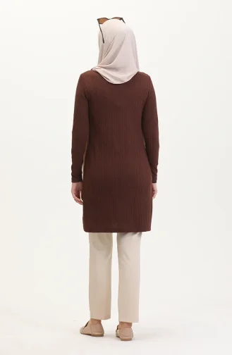 Tunique Caraco Torsadée 5036-03 Marron 5036-03