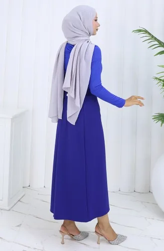بدلة جسم بأكمام طويلة 5031-06 ساكس 5031-06