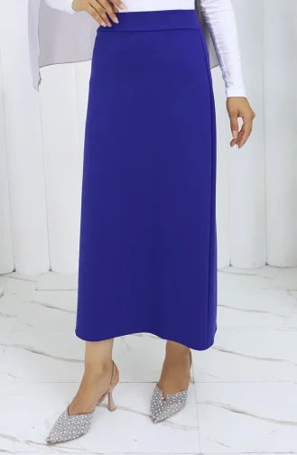 Elastische Taille Kokerrok 0001-12 Saks 0001-12