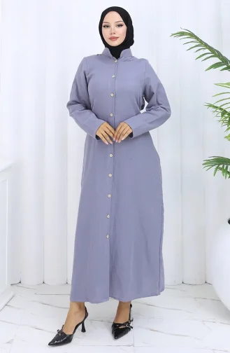 عباية موسلين أصلية 6645-01 رمادي 6645-01