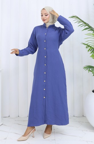 Authentischer Abaya Musselin 6645-02 Saks 6645-02