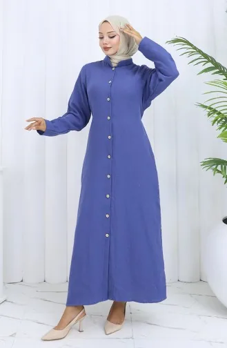 عباية موسلين أصلية 6645-02 ساكس 6645-02