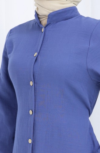 Authentischer Abaya Musselin 6645-02 Saks 6645-02