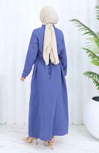 Authentischer Abaya Musselin 6645-02 Saks 6645-02