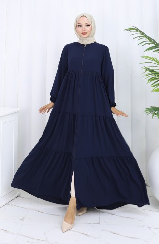 Abayas Bleu Marine 6269-02