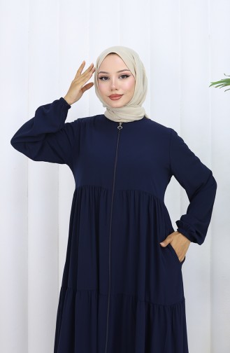 Abayas Bleu Marine 6269-02