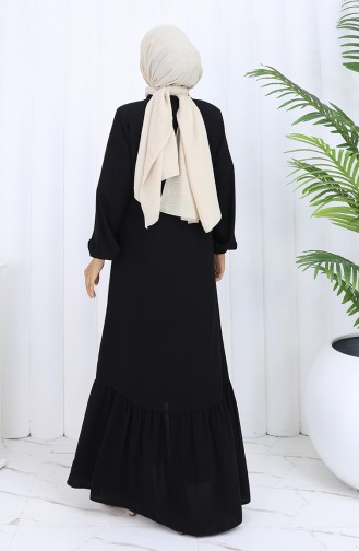 Schwarz Abayas 6277-01