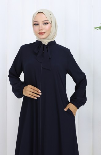 Abayas Bleu Marine 6277-02