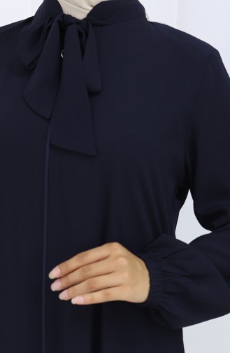 Abayas Bleu Marine 6277-02