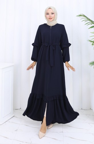 Abayas Bleu Marine 6278-02