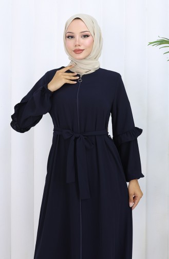 Abayas Bleu Marine 6278-02