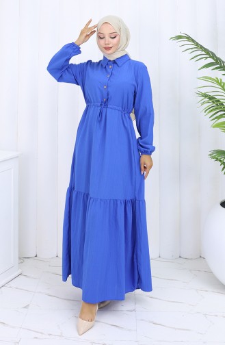 Robe Hijab Bleu 0127-05