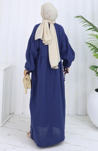 Robe Hijab Bleu Marine 2111-02