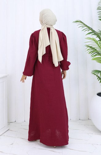 Robe Hijab Bordeaux 2112-06