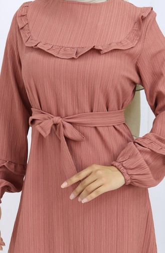 Onion Peel Hijab Dress 2116-01