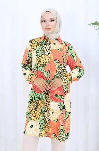 Viscose Shirt Tuniek 5035-04 Oranje 5035-04