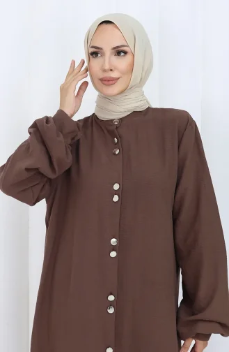 Geknoopte Tuniekbroek Tweedelig Pak 2114-06 Bruin 2114-06