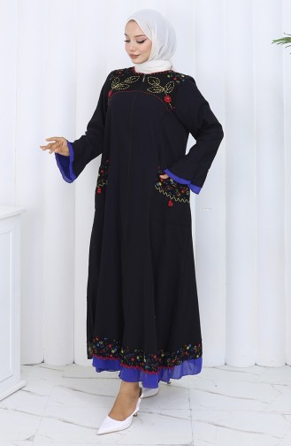 Otantik Ferace 6688-01 Siyah Saks