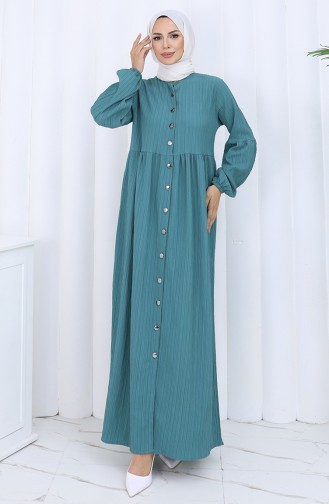 Petrol Abaya 2124-04