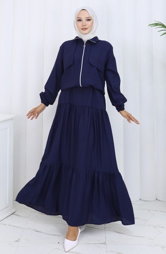 Ensemble Bleu Marine 0129-04