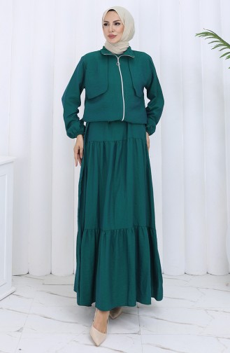Ensemble Vert emeraude 0129-11