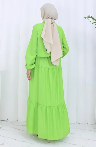 Tweedelig Pak Met Elastische Mouwen En Rits 0129-14 Pistachegroen 0129-14