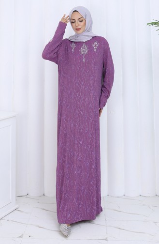 Lila Hijab-Abendkleider 6280-05