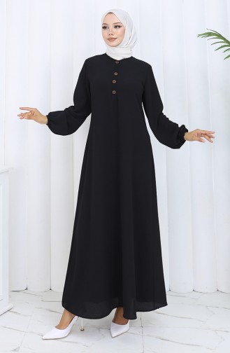 Robe Hijab Noir 4114-01