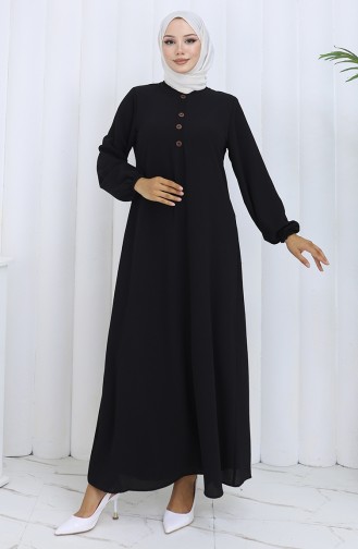 Robe Hijab Noir 4114-01