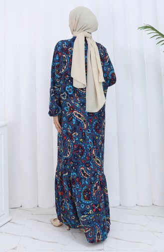 Robe Hijab Bleu Marine 2120-01