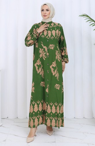 Robe Hijab Khaki 2125-02