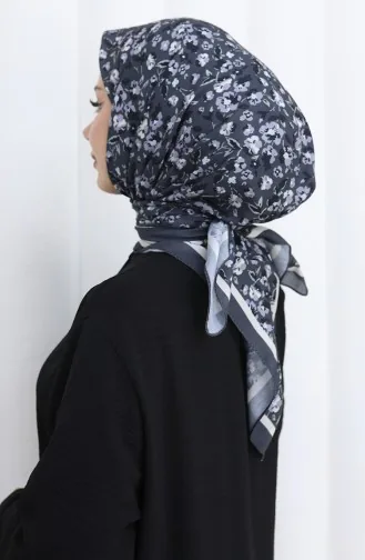 Patterned Soft Scarf 90203-04 Anthracite 90203-04