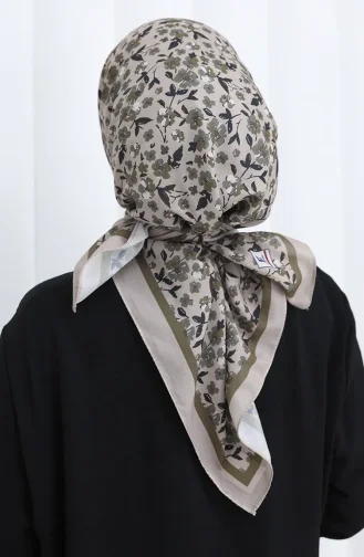 Gemusterter Weicher Schal 90203-05 Nerz 90203-05