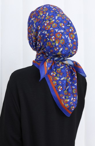Saks-Blau Kopftuch 90203-08
