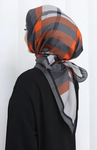 Weicher Schal 90204-07 Hellgrau 90204-07