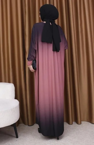 Yarasa Kol Sandy Elbise 1908-06 Somon 1908-06