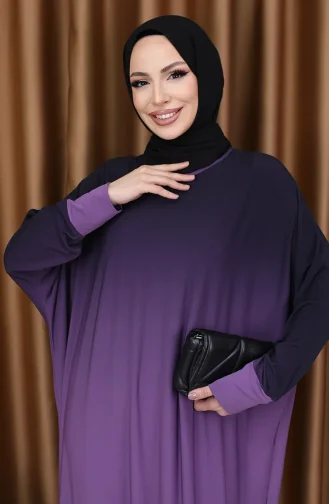 Bat Sleeve Sandy Dress 1908-08 Dry Rose 1908-08