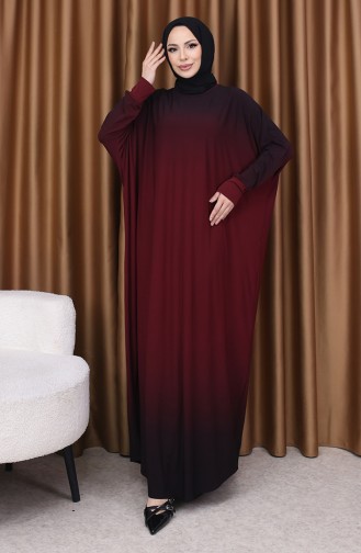 Claret red İslamitische Jurk 1908-10
