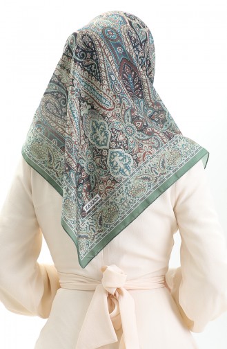 Green Scarf 81092-08