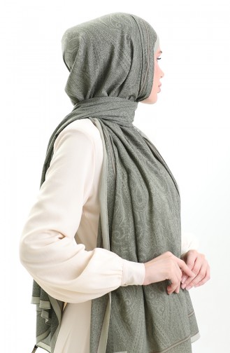 شال اخضر فاتح 82000-06