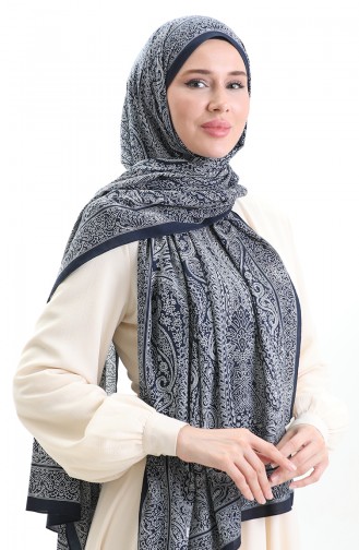 شال أزرق كحلي 82000-11