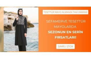 Tesettür Mayolarda Yaz İndirimleri Başladı