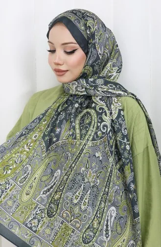 Etnik Desen Janjan Şal 70306-03 Antrasit 70306-03