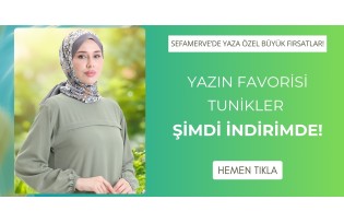 Tuniklerde Büyük Yaz İndirimi