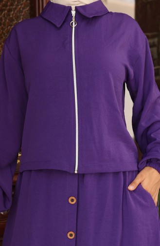 Light Plum Suit 0136-01