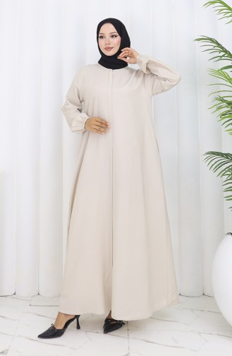 Creme Abayas 2502-06