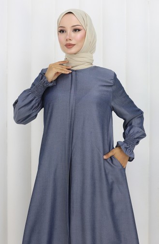 Abayas Bleu Marine 2503-01