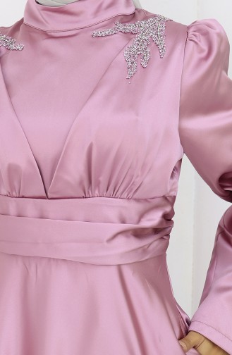 Satin-Abendkleid 52880-09 Dusty Rose 52880-09